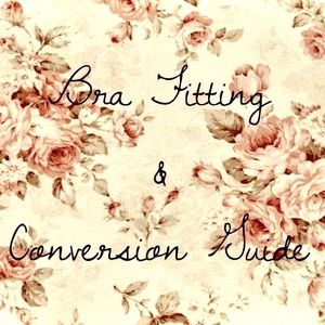 ☺️BRA SIZING CHARTS☺️
